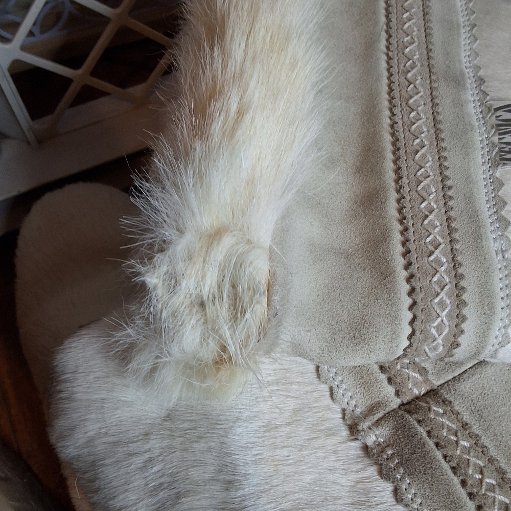 Tecnica vintage after ski calf/ goathair snow boots 6 - Picture 9 of 13